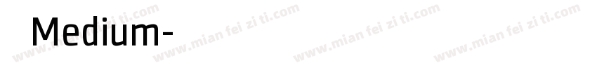 玄武 Medium字体转换